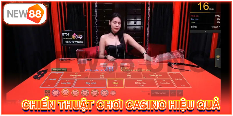Áp dụng chiến thuật để chơi Casino AE Sexy hiệu quả